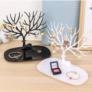 Deer Earings Necklace Ring jewelry Stand