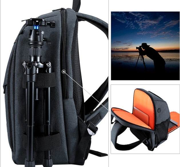 Camera backpack waterproof camera bag