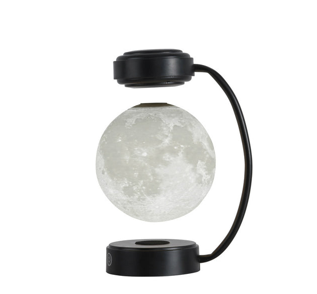 3D LED Moon Night Light Wireless Magnetic Levitating Rotating Floating Ball Lamp For School Office Bookshop Home Decoration