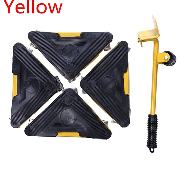 Professional Furniture Transport Moving Lifter Tool Mover Device 5PCS per Set