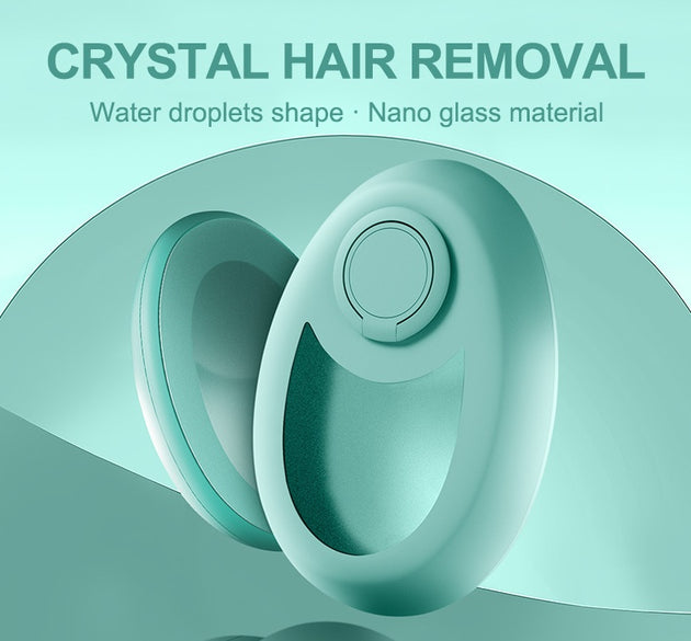 CJEER Upgraded Crystal Hair Removal Magic Crystal Hair Eraser For Women And Men Physical Exfoliating Tool Painless Hair Eraser Removal Tool For Legs Back Arms