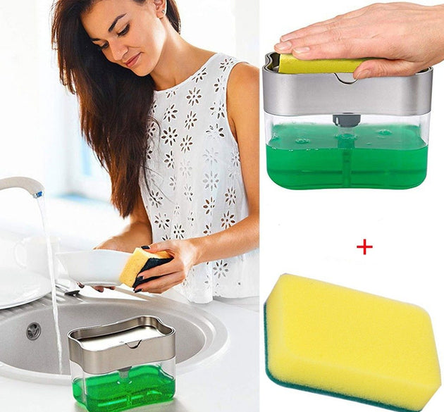 Household brush pot presser dish wash dish brush